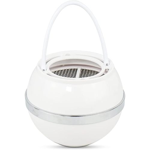 Crystal Quest White Bath Ball Water Filter – Reduces Contaminants for Softer, Smoother Skin - BPA Free