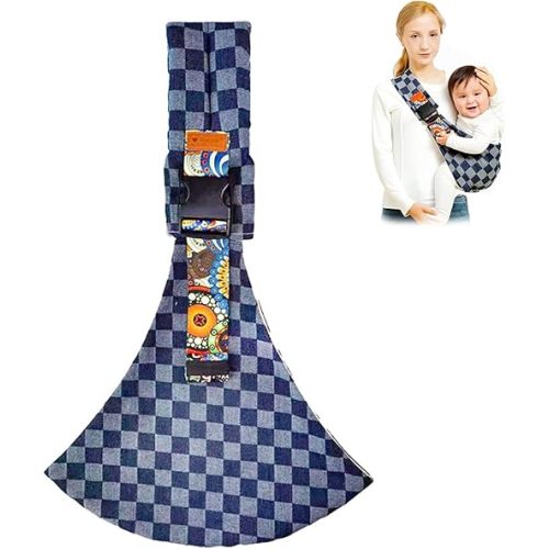 Baby Sling Carrier,Toddler Carrier, 2025 New Baby Sling,Portable and Lightweight Sling,Non-Slip Hip Seat Carrying 10-30lbs(Square)