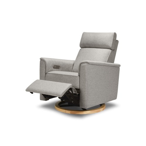 Willa Power Recliner in Performance Grey Eco-Weave