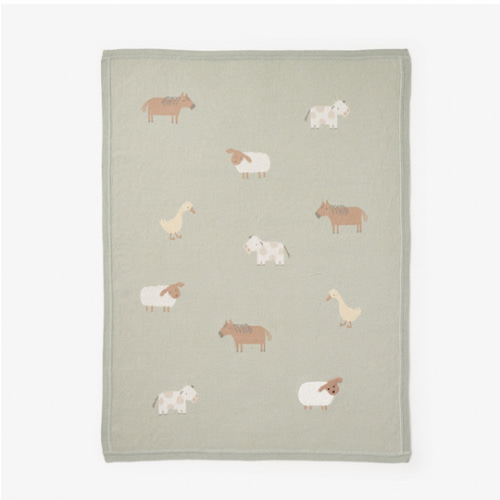On the Farm Knit Blanket – Elegant Baby