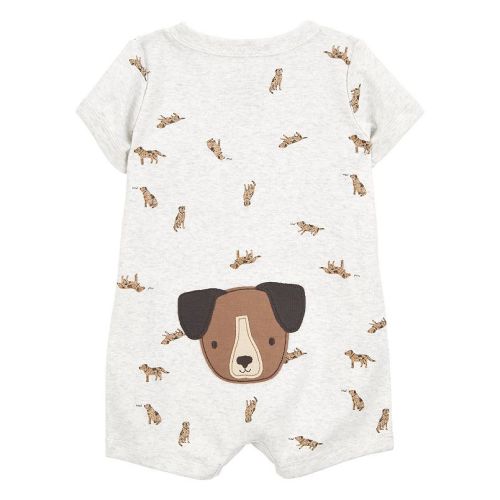 Baby Boy Carter's Dog Short-Sleeve Romper