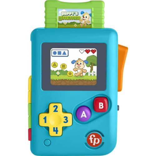 Fisher-Price Laugh & Learn Lil’ Gamer Pretend Video Game Learning Toy For Infants & Toddlers