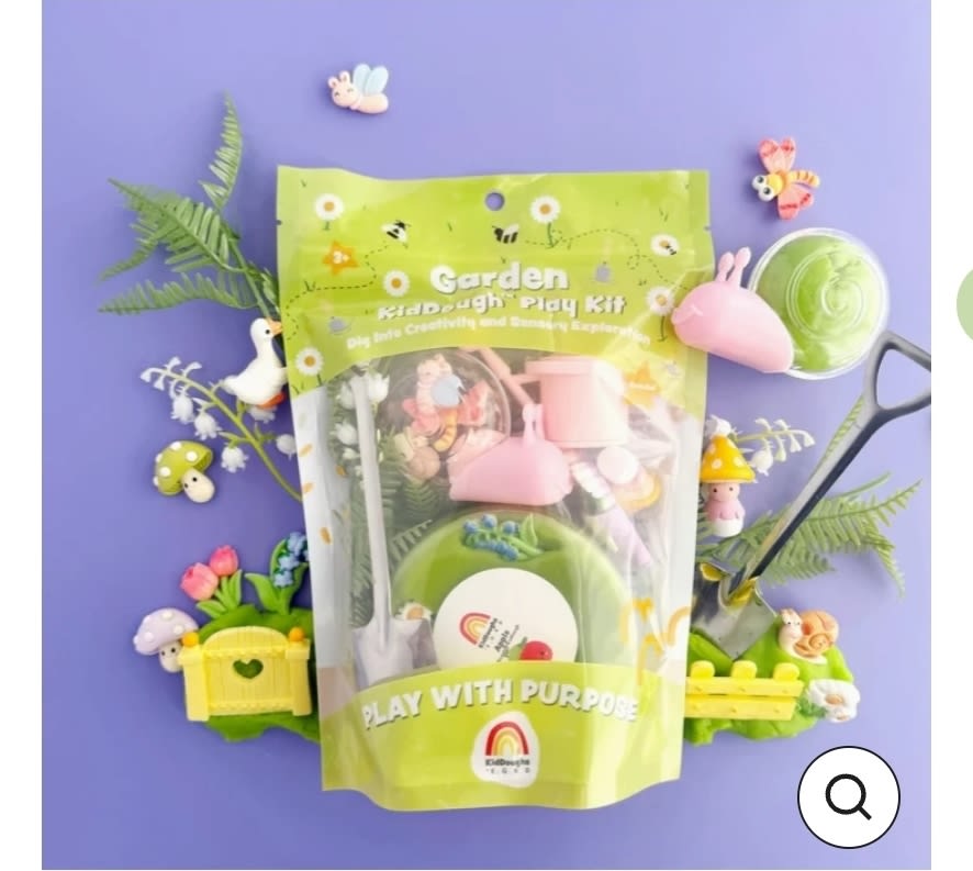 Earth Grown KidDough Garden (Apple) Play Kit