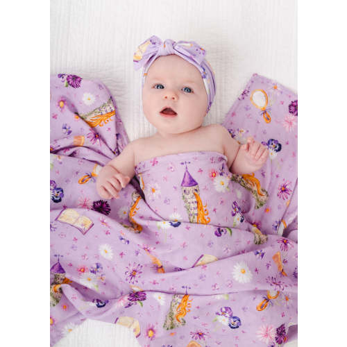 Rapunzel Baby Swaddle Blanket – Little Crowns & Capes