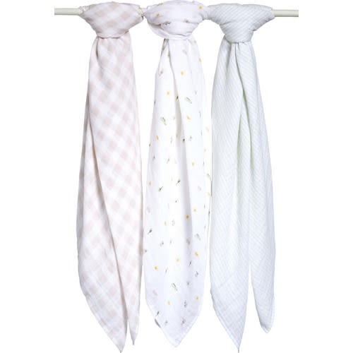 NORDSTROM Baby 3-Pack Muslin Swaddles