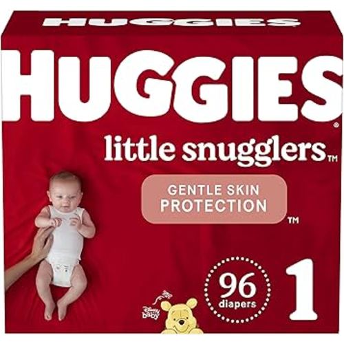 Huggies Little Snugglers Diapers, Size 1