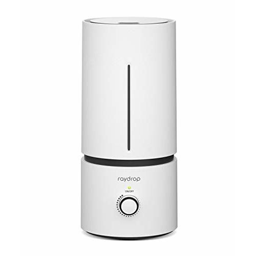 raydrop Cool Mist Humidifiers for Home Babies, 1.70 L Quiet and Small Ultrasonic Humidifier for Bedroom Nightstand, Space Saving, Auto Shut Off - (0.45 Gallon, US 110 V)