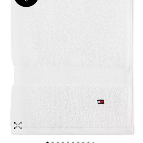 Modern American Solid Cotton Bath Towel, 30" x 54"