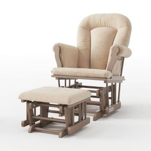 Child Craft Forever Eclectic Cozy Glider And Ottoman - Beige