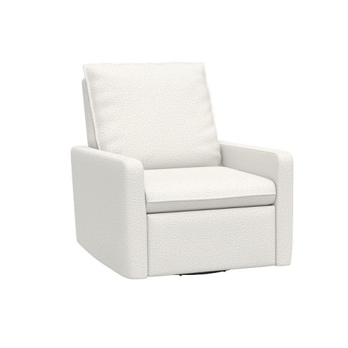 Paxton Power Recliner Performance Brushed Boucle Ivory