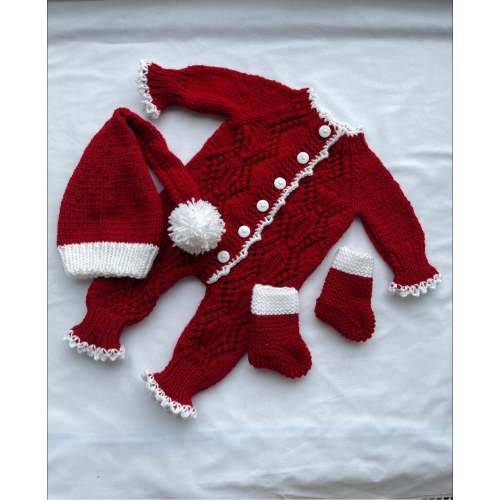 Christmas unisex baby set "Santa Claus"