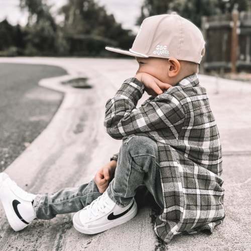 Charcoal Flannel Shacket