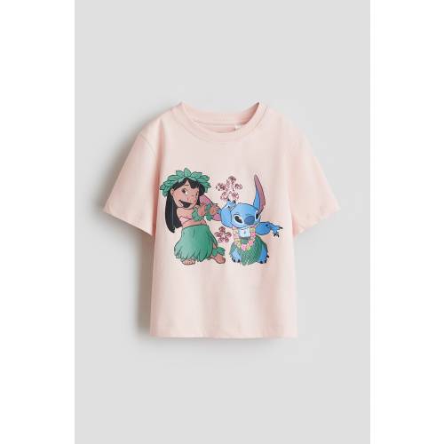 COTTON T-SHIRT WITH PRINTED MOTIF