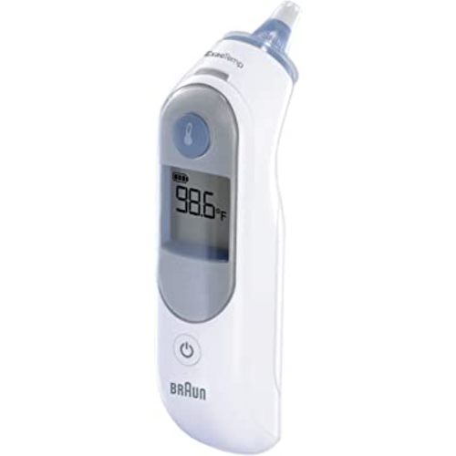 Braun Digital Ear Thermometer for Babies, Kids, Toddlers and Adults, ThermoScan 5 IRT6500, Display is Digital and Accurate, Thermometer for Precise Fever Tracking at Home