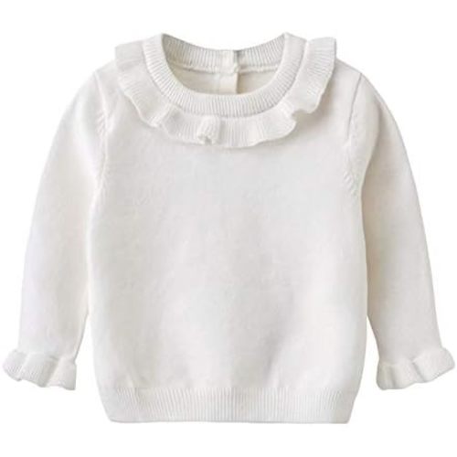 Pullover Sweater for Girls Baby Toddler Knit Crewneck Sweater Sweatshirt Winter Clothes Tops Outfits