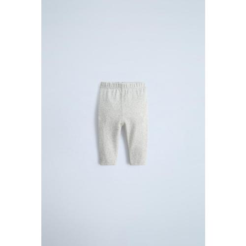 POINTELLE LEGGINGS - Gray marl | ZARA United States