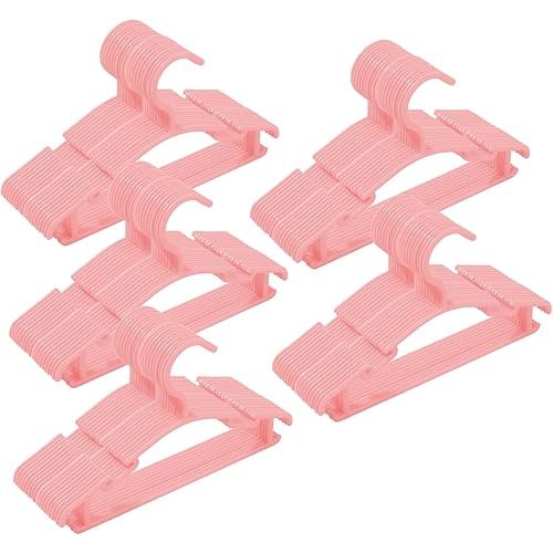 Baby Clothes Hangers, Pink 120 Pack