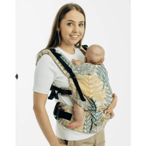 LennyUpGrade PRO Carrier, Standard Size, jacquard weave 100% cotton - RAINFOREST - SELVA