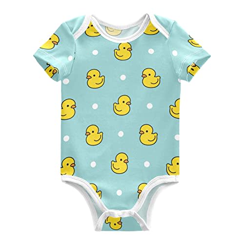 Baby Bodysuits Cute Cats Short Sleeve Cotton Baby Suits for Boys Girls 0-24 Months