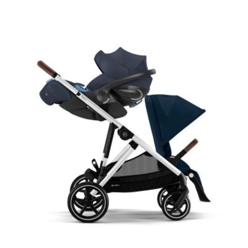 Gazelle S Single to Double Travel System Stroller + Cloud G Lux Infant Car Seat with SensorSafe