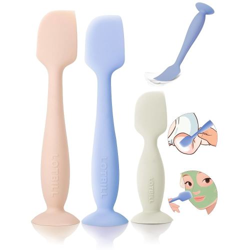 LOTBILL Silicone Diaper Cream Applicators - Pink+Purple+Beige