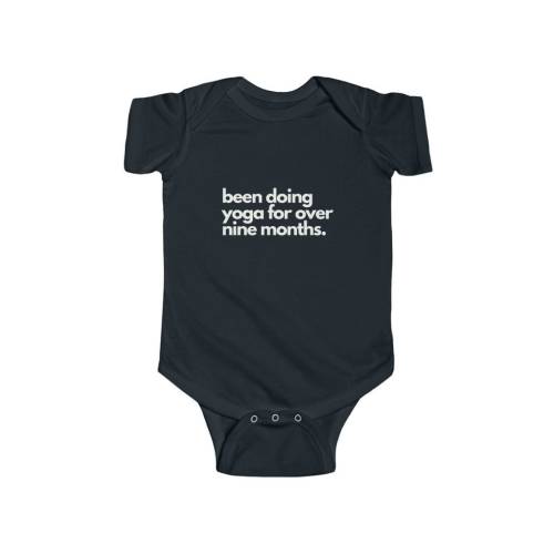 Bestseller Yoga Baby Onesie, Childs pose, Baby shower gift, funny baby yoga, namaste baby, cool baby clothes, new baby gift