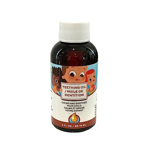 Punkin Butt Teething Oil - 2 oz - 100% Natural, for Babies - Proprietary Blend Includes Chamomile, Sunflower, Peppermint, and Clove - Baby Teething Relief with No Added Chemicals (2 Ounce)