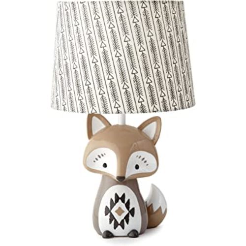 Levtex Baby - Bailey Table Lamp and Shade - Fox Lamp - Nursery Accessories - Measurements: 22 in. high and 6 in. Diameter