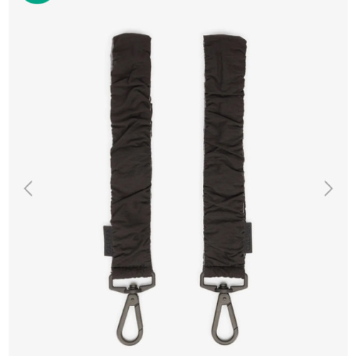 Stroller Straps for Diaper Bag (Set of 2) - BLACK