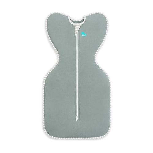 Love to Dream Swaddle UP, Baby Sleep Sack, Self-Soothing Swaddles for Newborns, Improves Sleep, Snug Fit Helps Calm Startle Reflex, New Born Essentials for Baby, 1.0 TOG, 5-8.5 lbs, Deep Olive