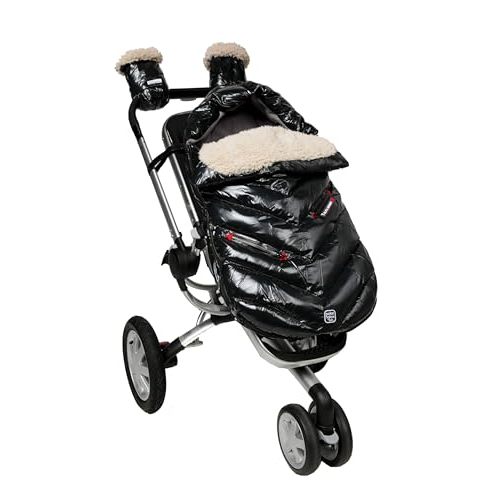 7AM Enfant Stroller & Carseat Footmuff - Polar Igloo Baby Cover for Car Seat & Stroller, Weatherproof & Multi-Seasonal Baby Bunting Bag Adaptable for Infant, Toddler, Child onto Stroller, Jogger, Pram