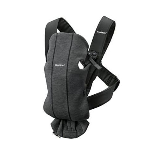 BabyBjorn 3D Jersey Baby Carrier Mini, Dark Gray