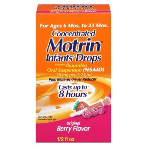 Motrin Infant's Drops, Berry - 0.5oz