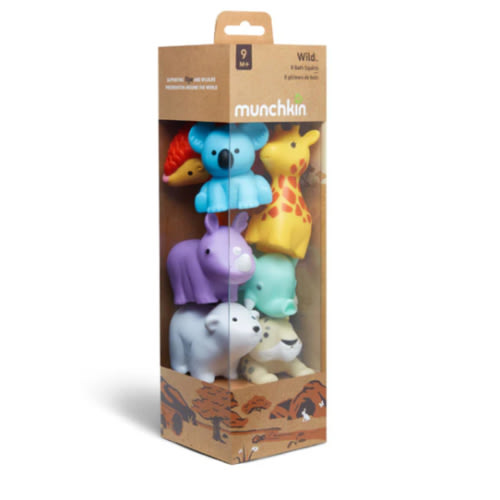 Wild™️ Bath Squirts, 8pk | Munchkin