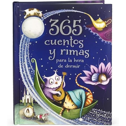 365 cuentos y rimas para la hora de dormir/ 365 Tales and Rhymes for Bedtime (Spanish Edition) Hardcover – Illustrated, February 18, 2020