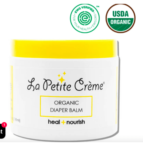 Organic French Diaper Rash Cream - 4 oz