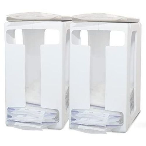 Nurse And Nourish 2 Pack Breast Milk Storage Tower - Organizer For Milk Freezer Bags - Breast Milk Storing Containers For Up To 120oz Milk