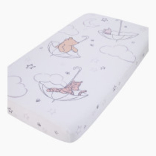 NoJo Baby Photo Op Fitted Crib Sheet - Classic Pooh