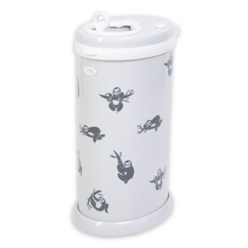 Ubbi® 16-Count Sloth Glow-in-the-Dark Diaper Pail Decals - GRAY/WHITE - DECAL
