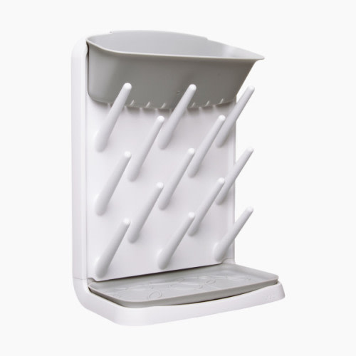 Vertical Bottle Drying Rack - Grey