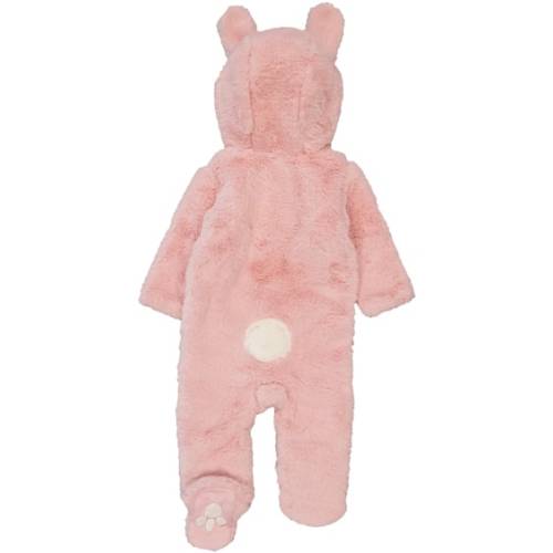 Light Pink Baby Lux Fleece Bunny Romper | Best&Less™ Online