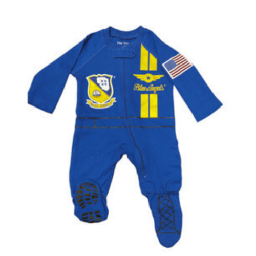 Blue Angels Flight Suit Baby Crawler - MyPilotStore.com