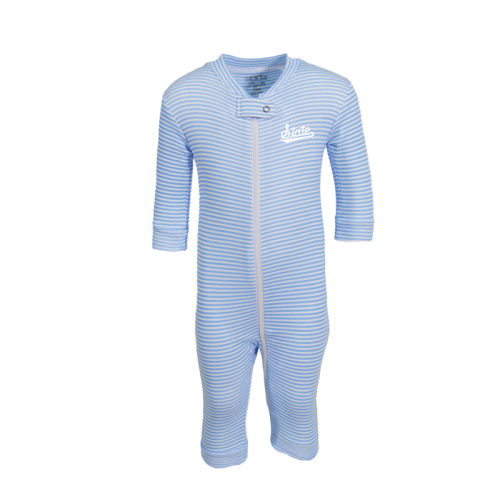 Garb State Script Charlie Striped Onesie | Campus Book Mart
