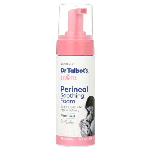 Dr Talbot's Mom Perineal Soothing Foam for Postpartum Care, 5 fl oz