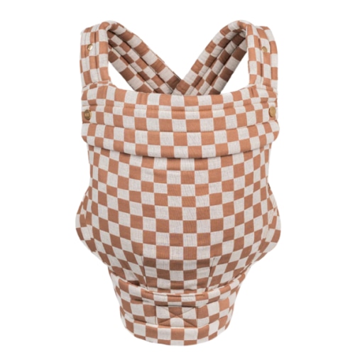 The Monarch Carrier - Mocha Check – Mabē
