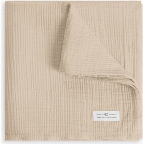 Organic Muslin Swaddle Blanket in Clay