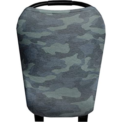Copper Pearl Multi-Use Cover: Car Seat Covers, Nursing Cover, and Stroller Cover for Sun - Stretchy Fabric, All-Season Use, Stylish Designs, Easy Access for Moms - Hunter