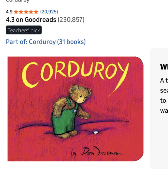 Corduroy