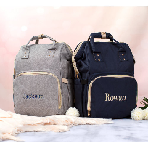 Personalized Gift for Mom Diaper Bag Backpack, Newborn Baby Gift, Mother&#39;s Day Gift, Mom to Be Gift Bag, Diaper Knapsack, New Mom Gift