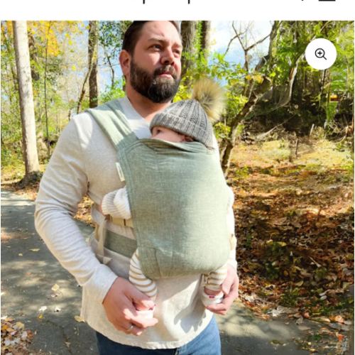 Green Baby Carrier | Ergonomic Soft Structured Carrier